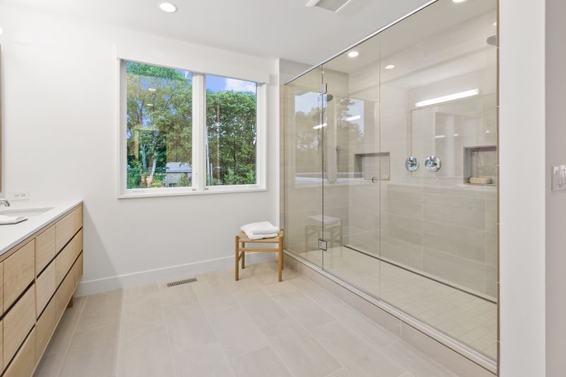 Bathroom with Modern Tiles